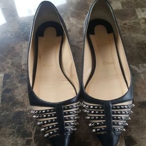 Christian Louboutin Spike Flats